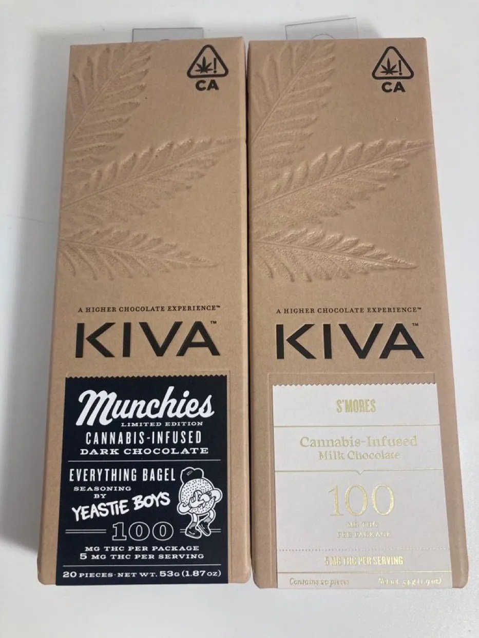 Kiva Cannabis Infused Munchies 1 Kiva Cannabis Infused Munchies