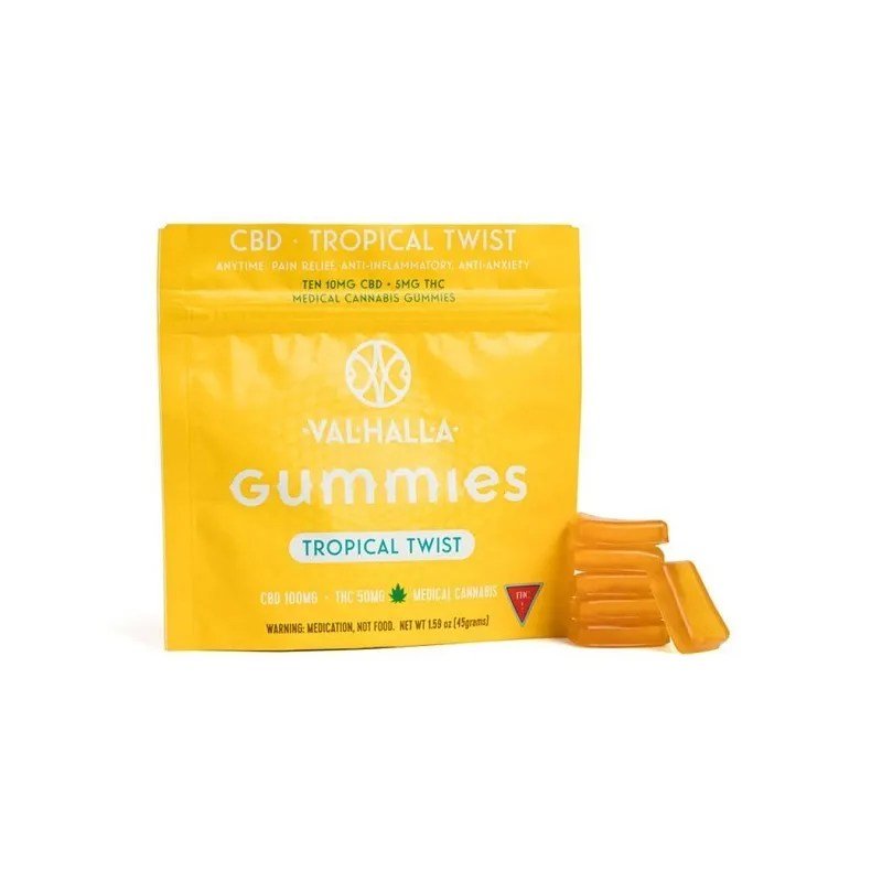 Tropical Twist CBD Gummies 1 Tropical Twist CBD Gummies