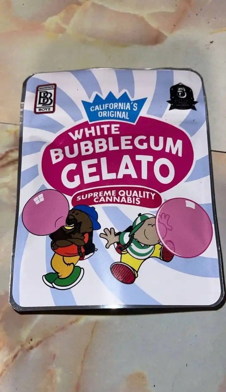 White Bubble Gum Gelato | Backpackboyz 1 White Bubble Gum Gelato | Backpackboyz
